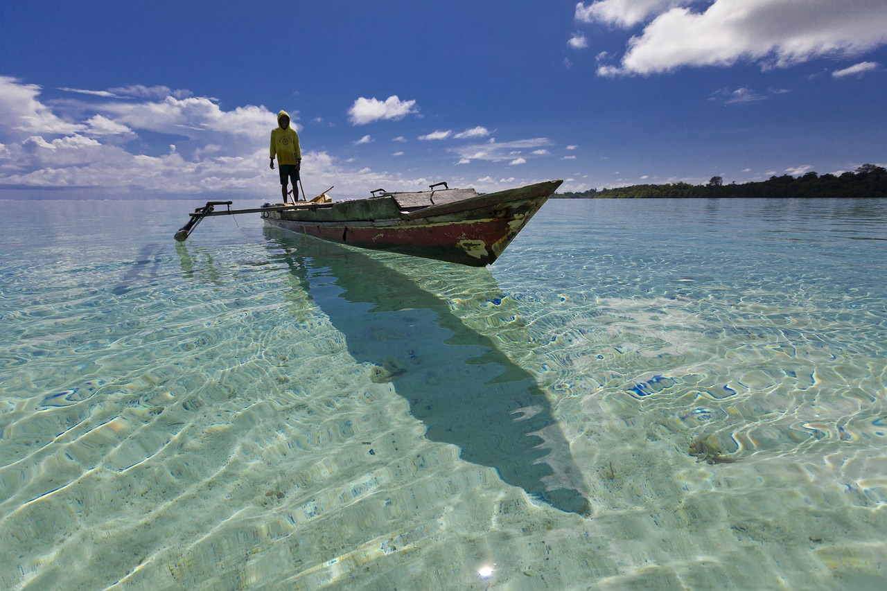 landscape indonesia halmahera free photo