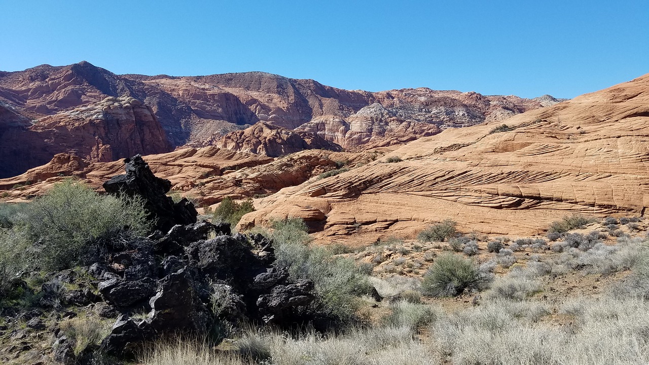 landscape rocks utah free photo