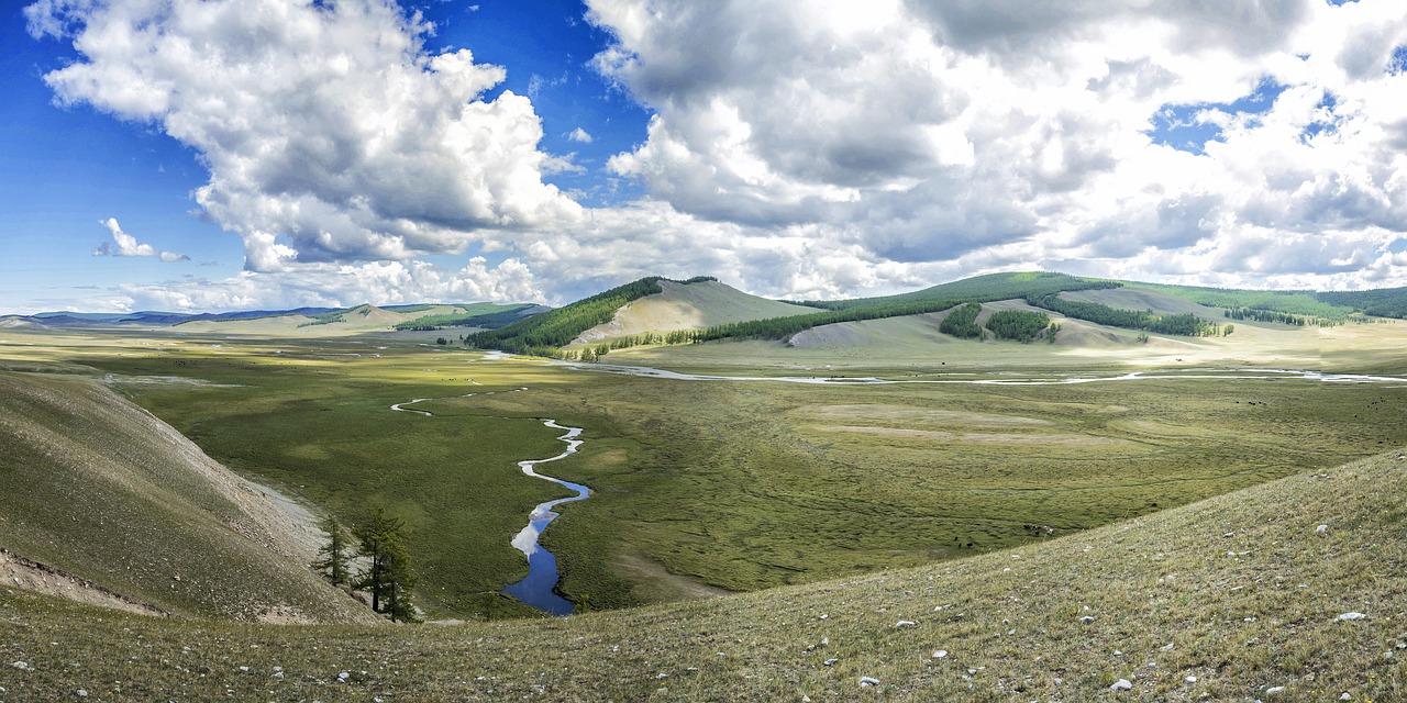 landscape grandeur river free photo