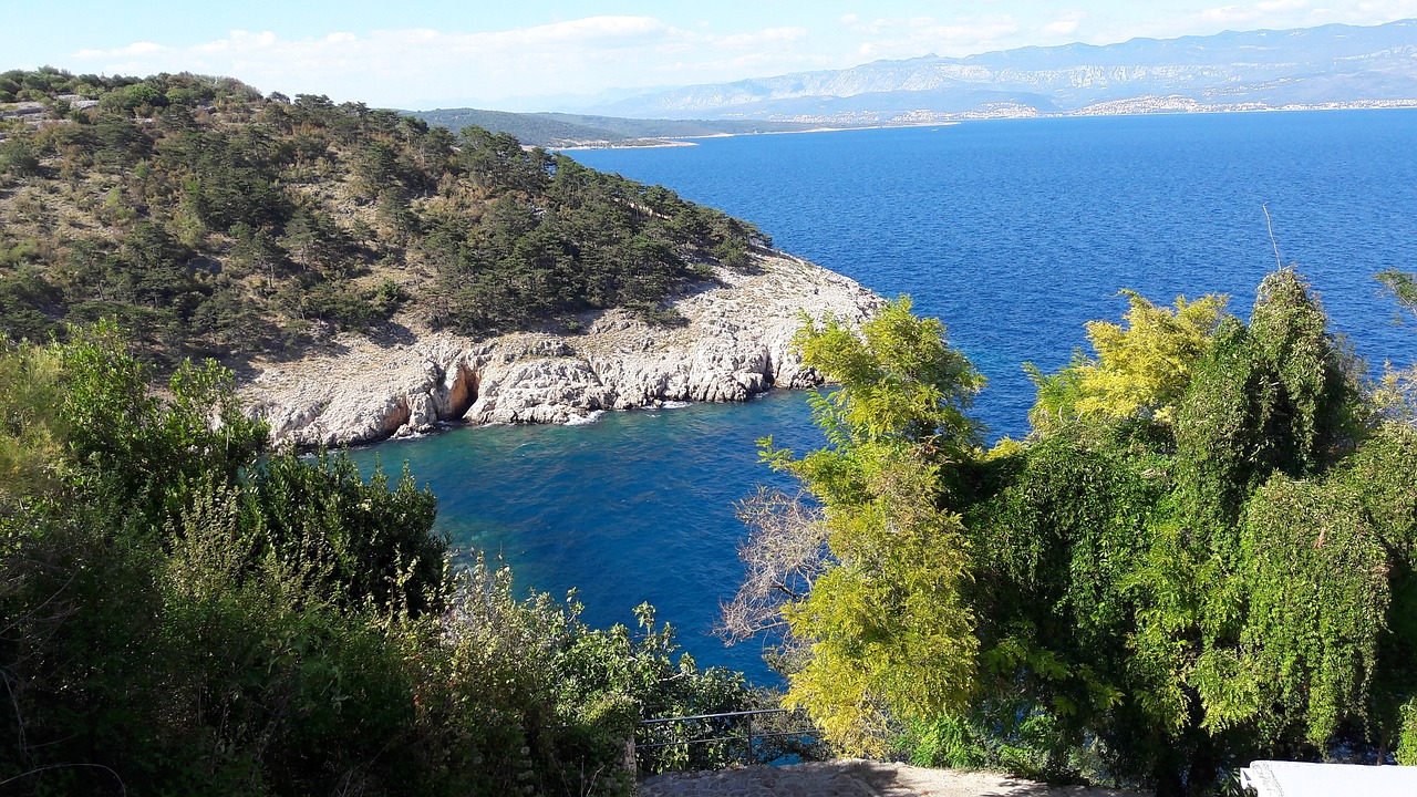 landscape croatia sea free photo