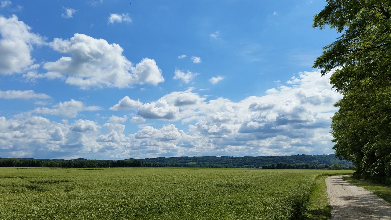 landscape sky rural free photo