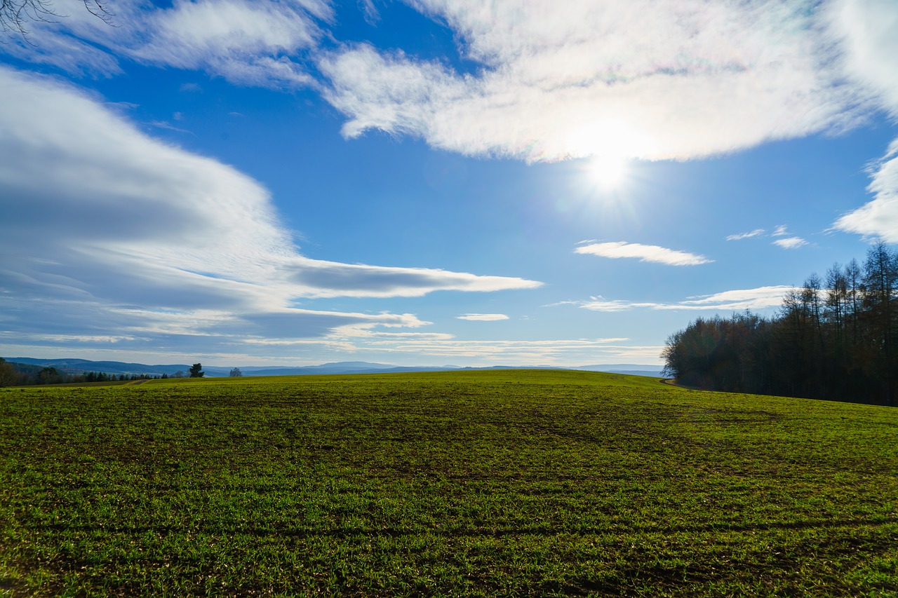 landscape sun sky free photo