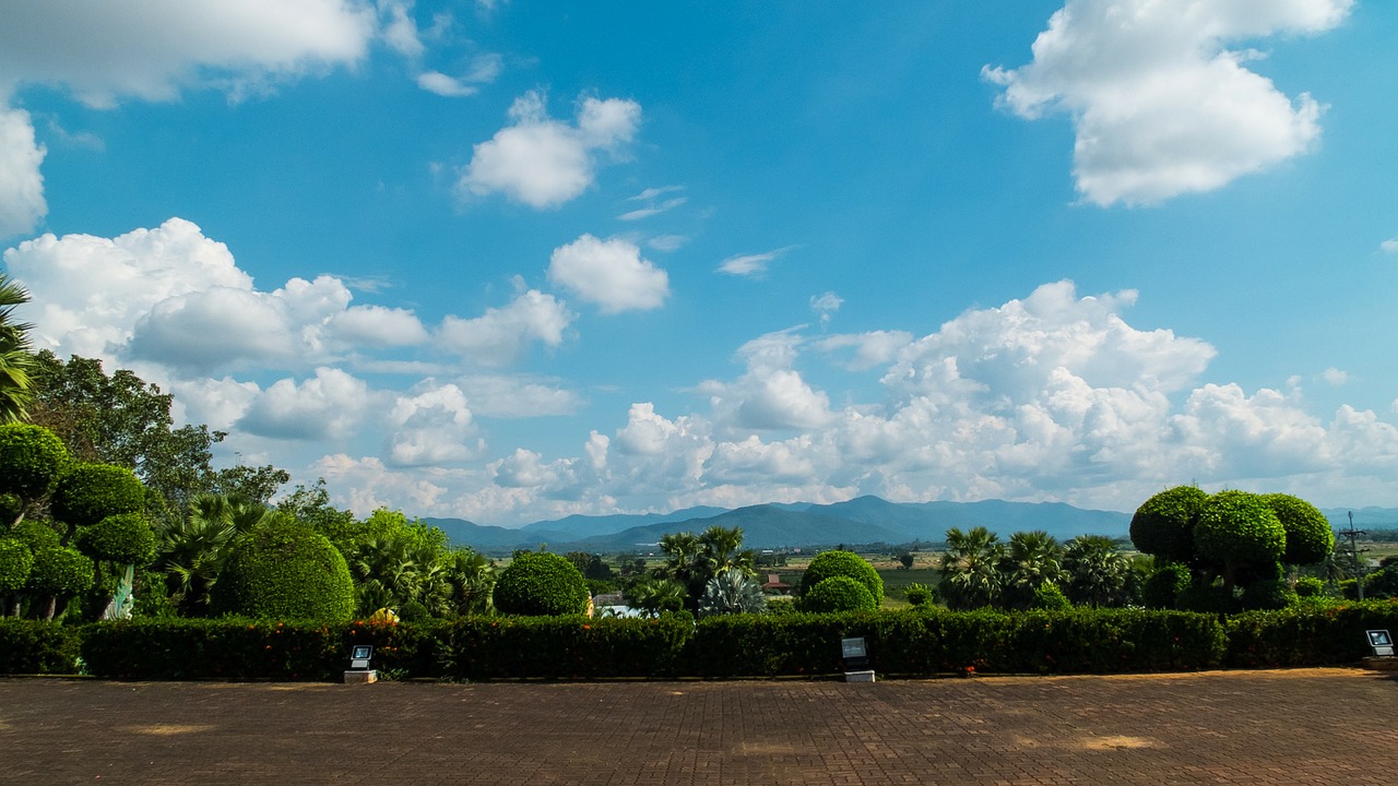 landscape north thailand mae teng free photo