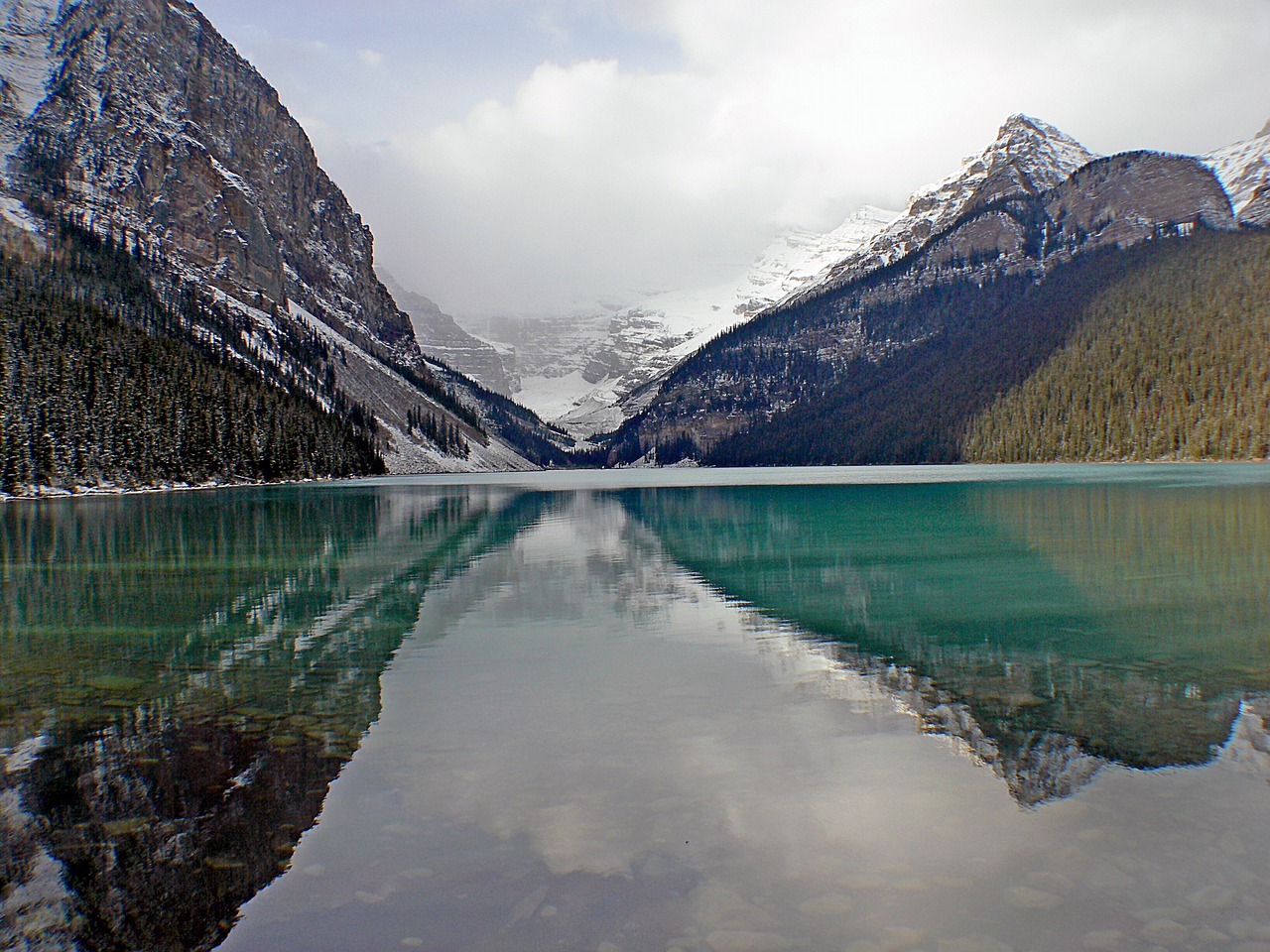 landscape scenic reflection free photo