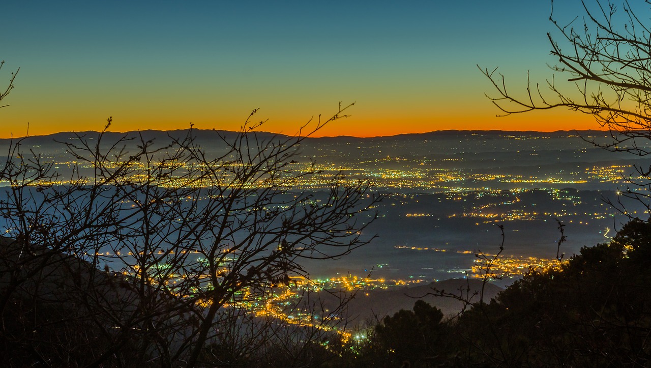 landscape dawn italy free photo