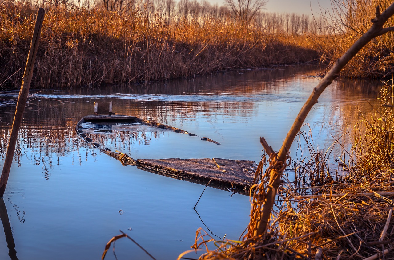 landscape boat summer free photo