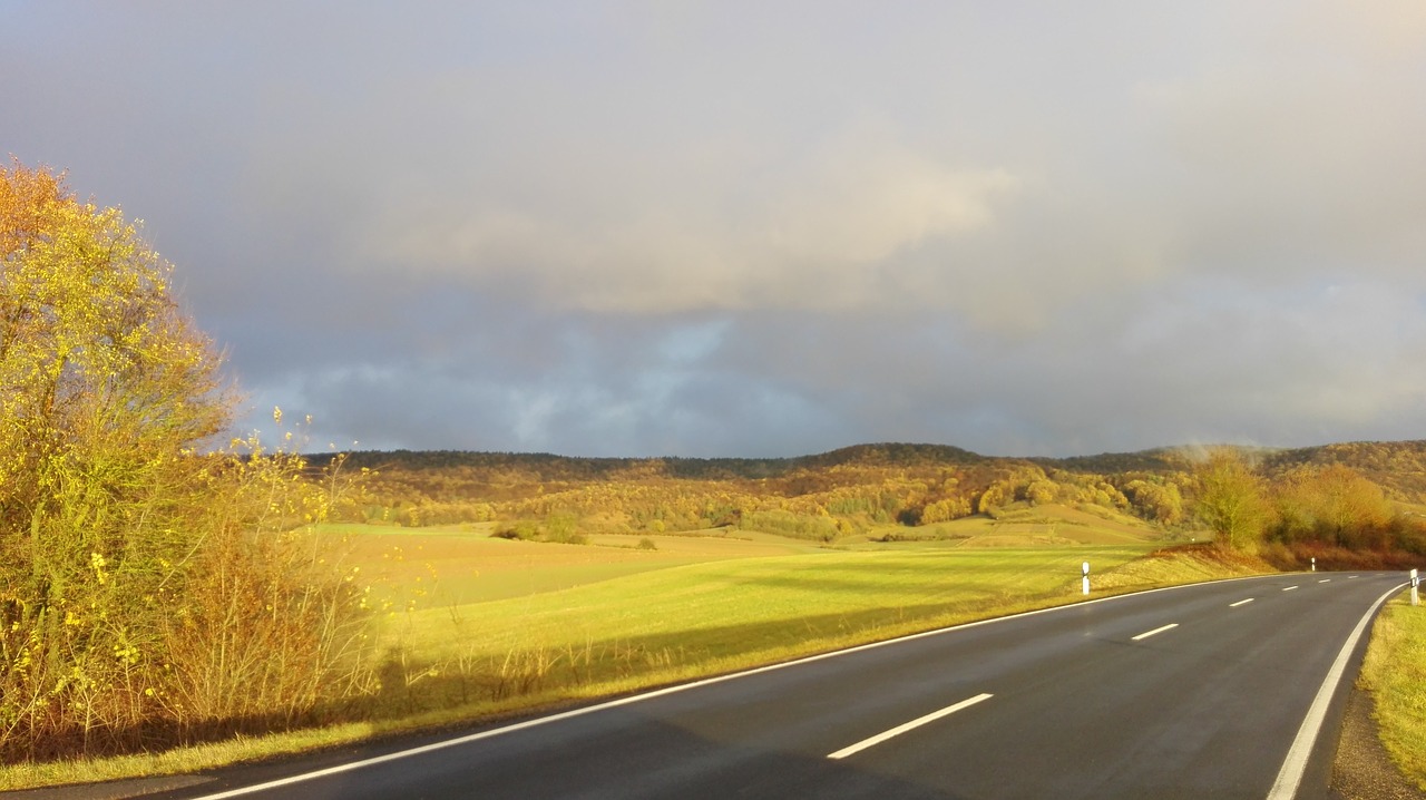 landscape sunshine upper franconia free photo