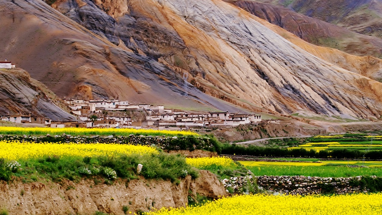 landscape culture tibet free photo