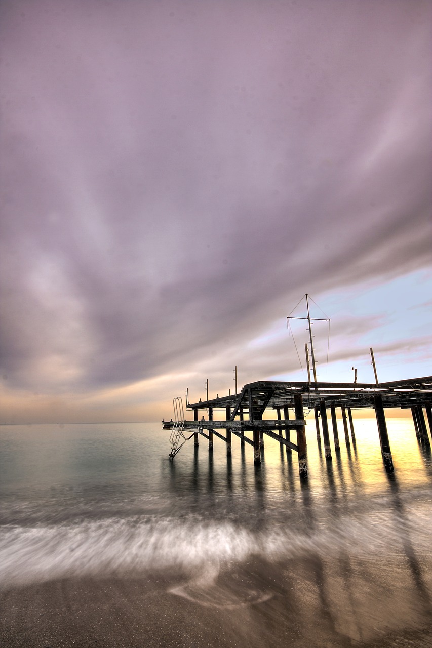 landscape marine long exposure free photo