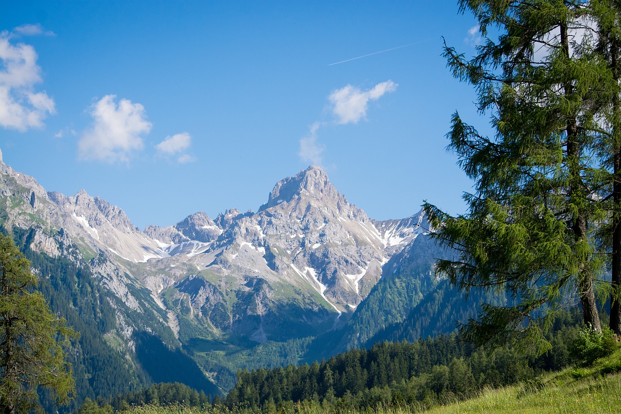 landscape nature mountains free photo