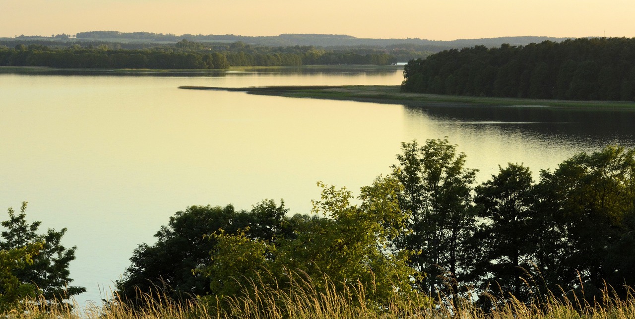 landscape masuria lake free photo