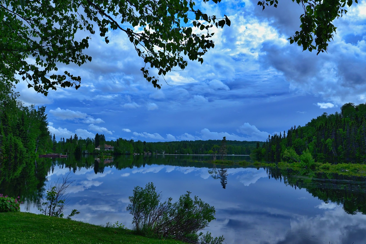 landscape nature lake free photo