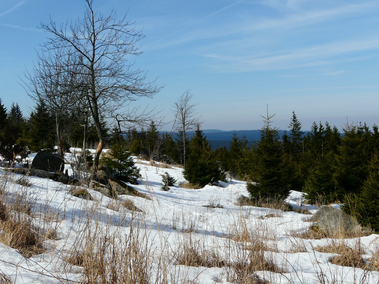 landscape snow brokken free photo