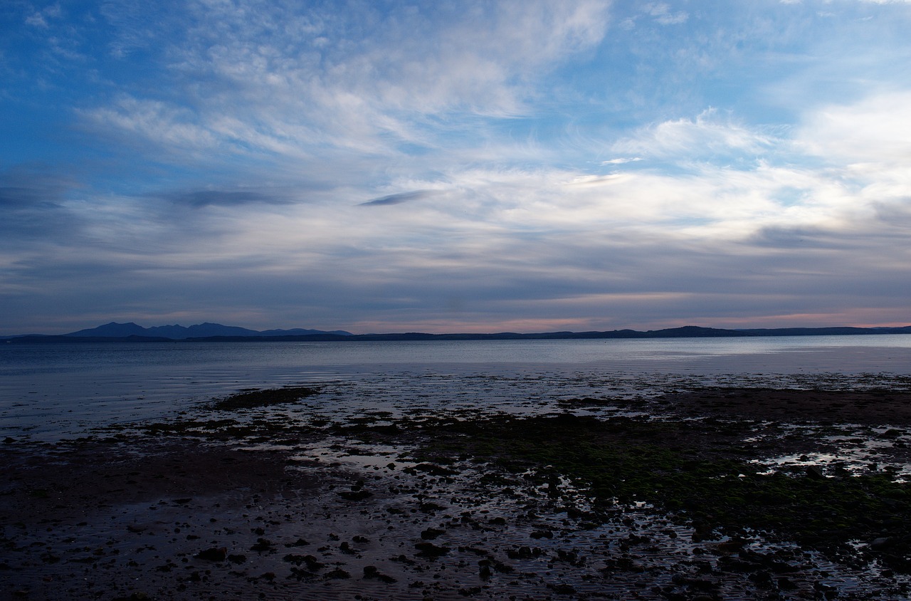 landscape mountains sea free photo