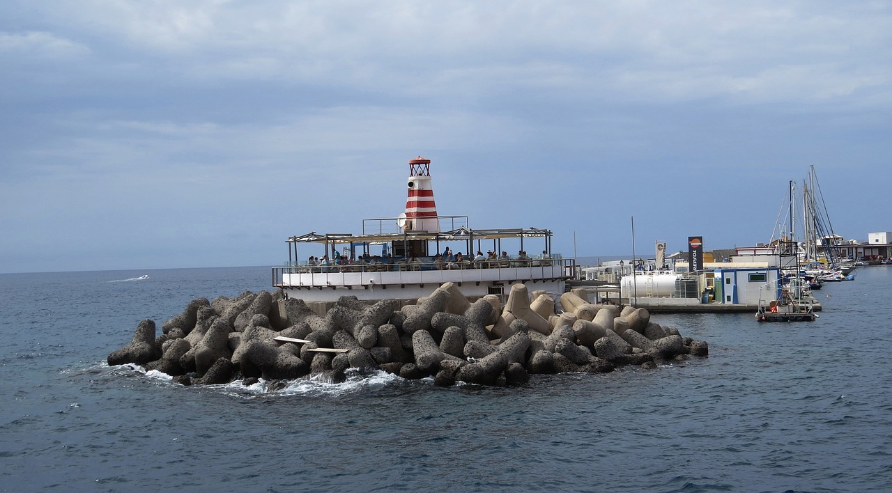 landscape sea lighthouse free photo