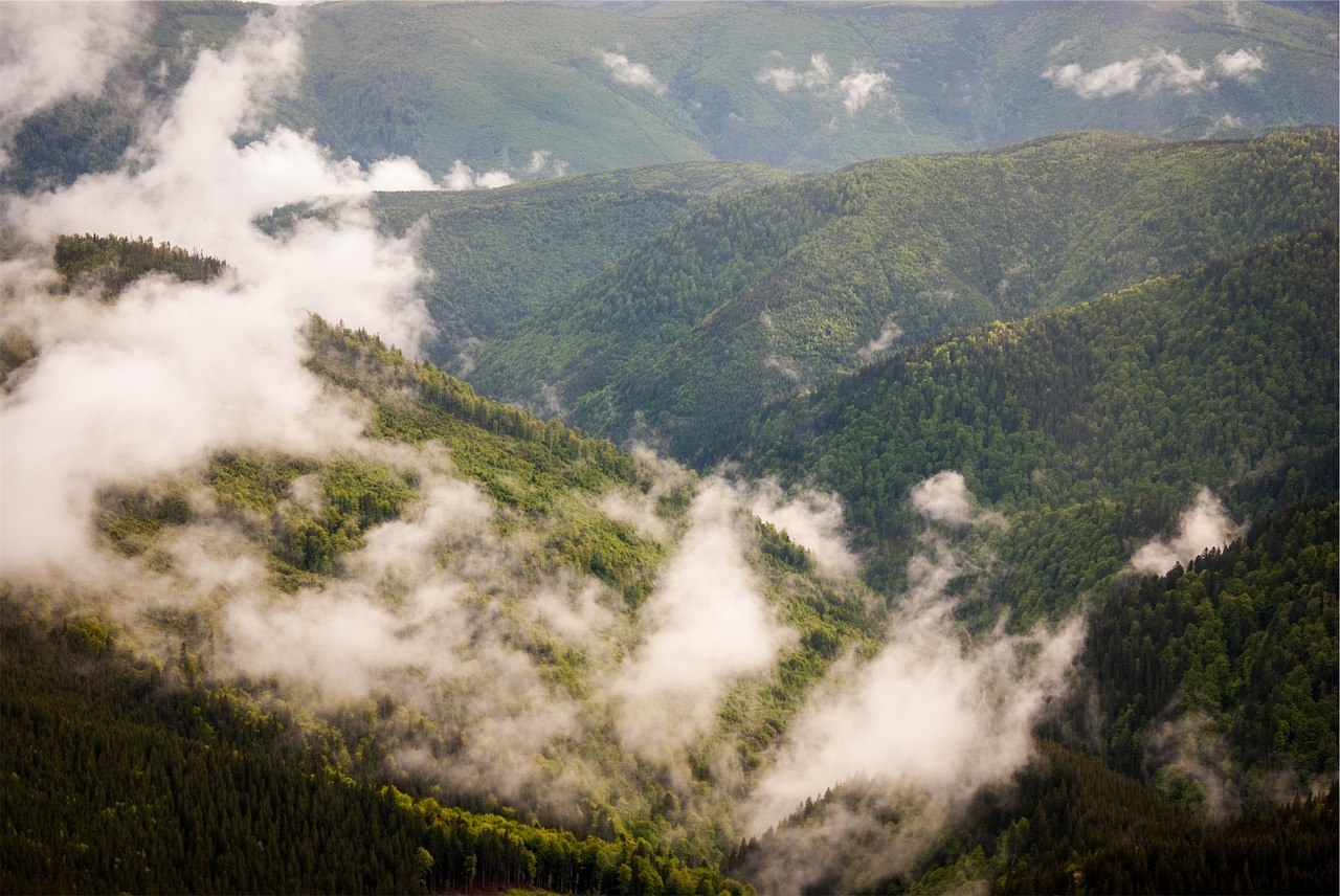 landscape hills mountains free photo