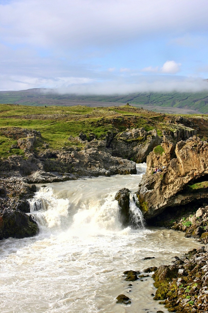 landscape iceland river free photo