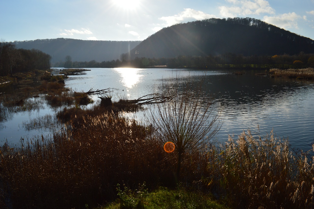 landscape sunset saarland free photo