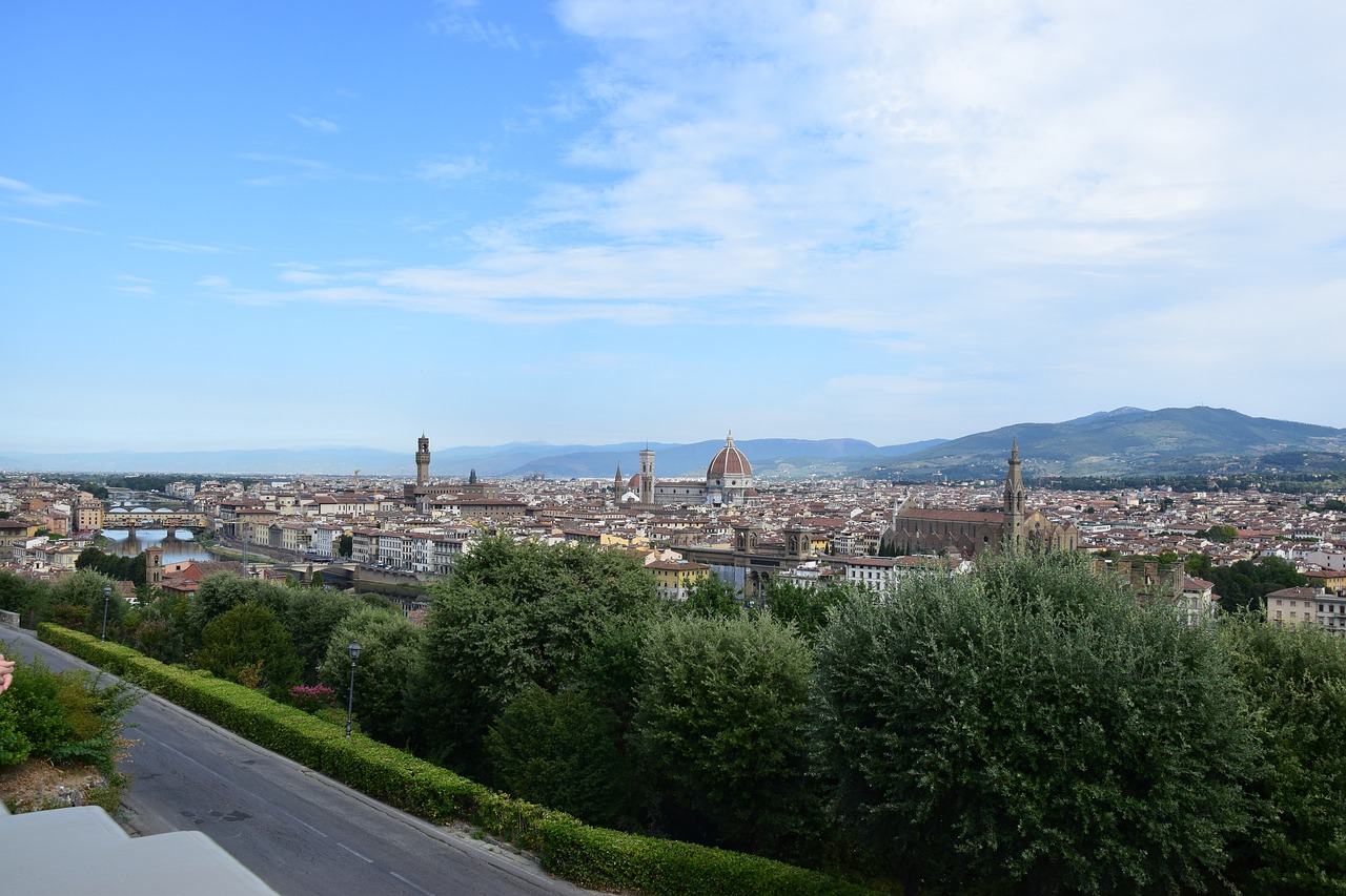 landscape florence tuscany free photo