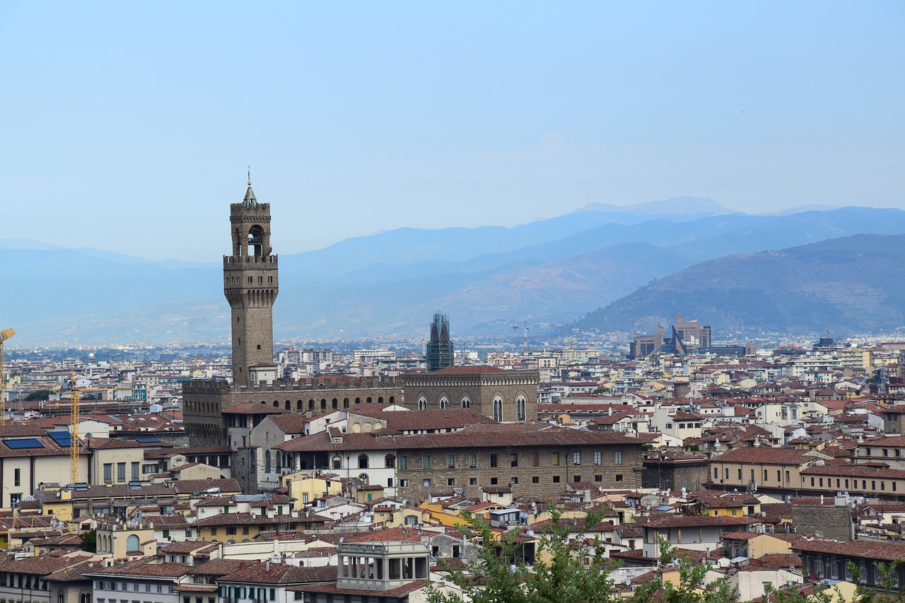 landscape florence tuscany free photo