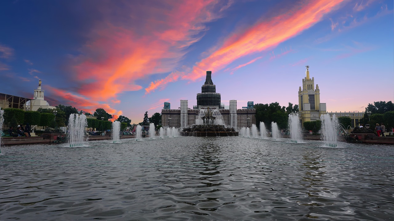 landscape water fountain free photo