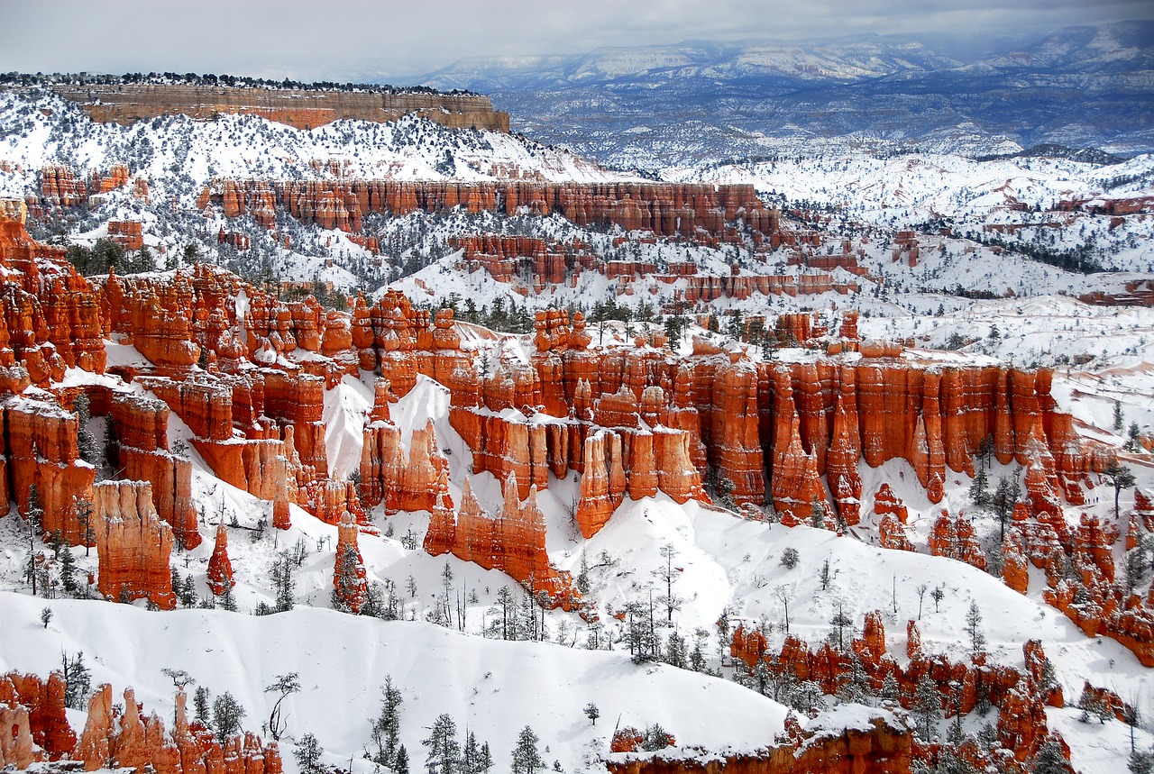 landscape bryce canyon usa free photo