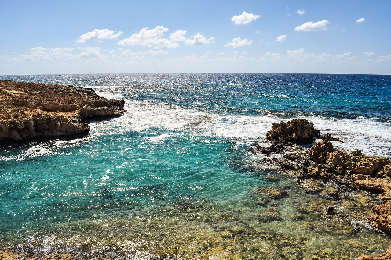 landscape sea rocky coast free photo