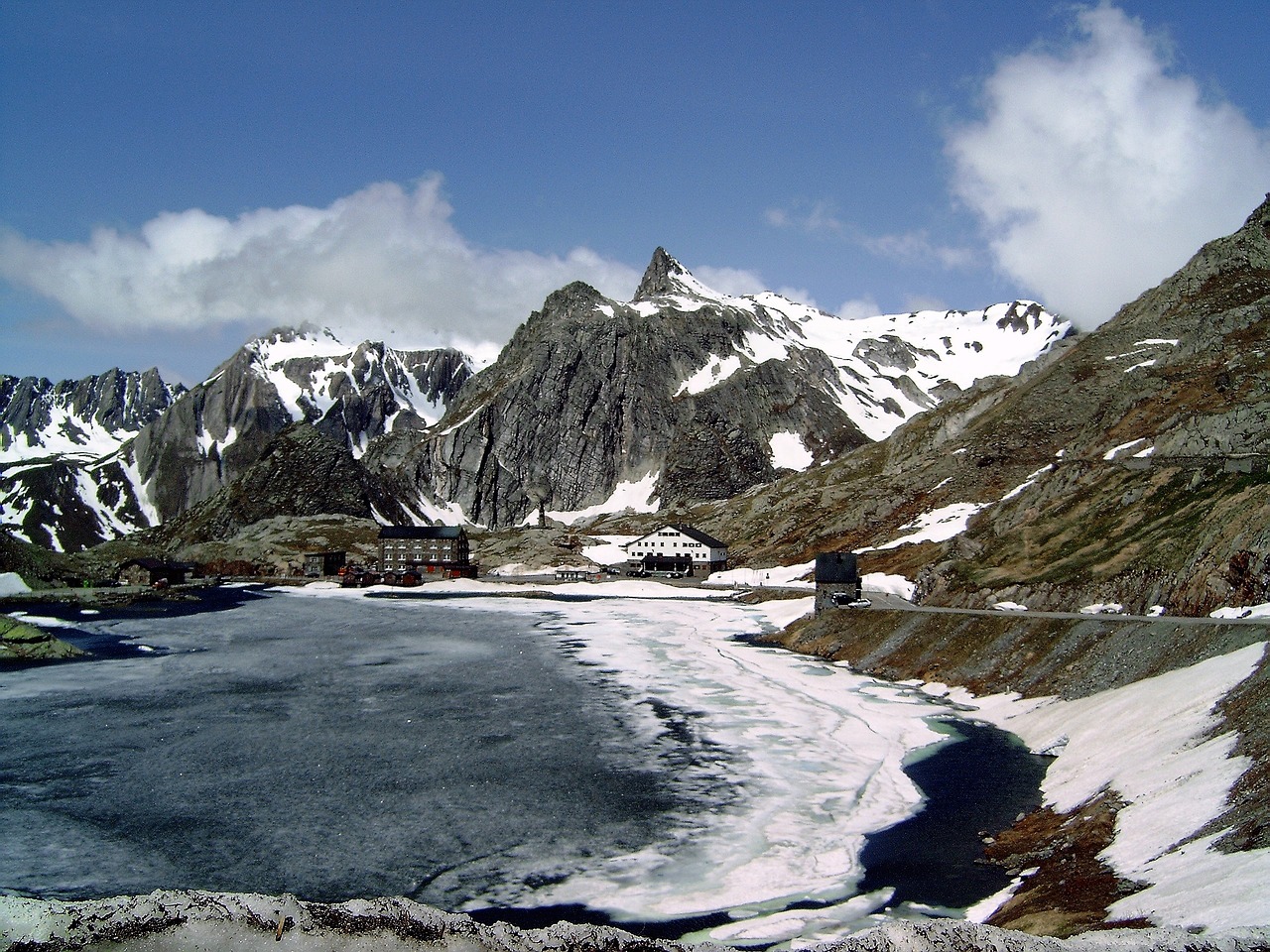 landscape mountains alps free photo