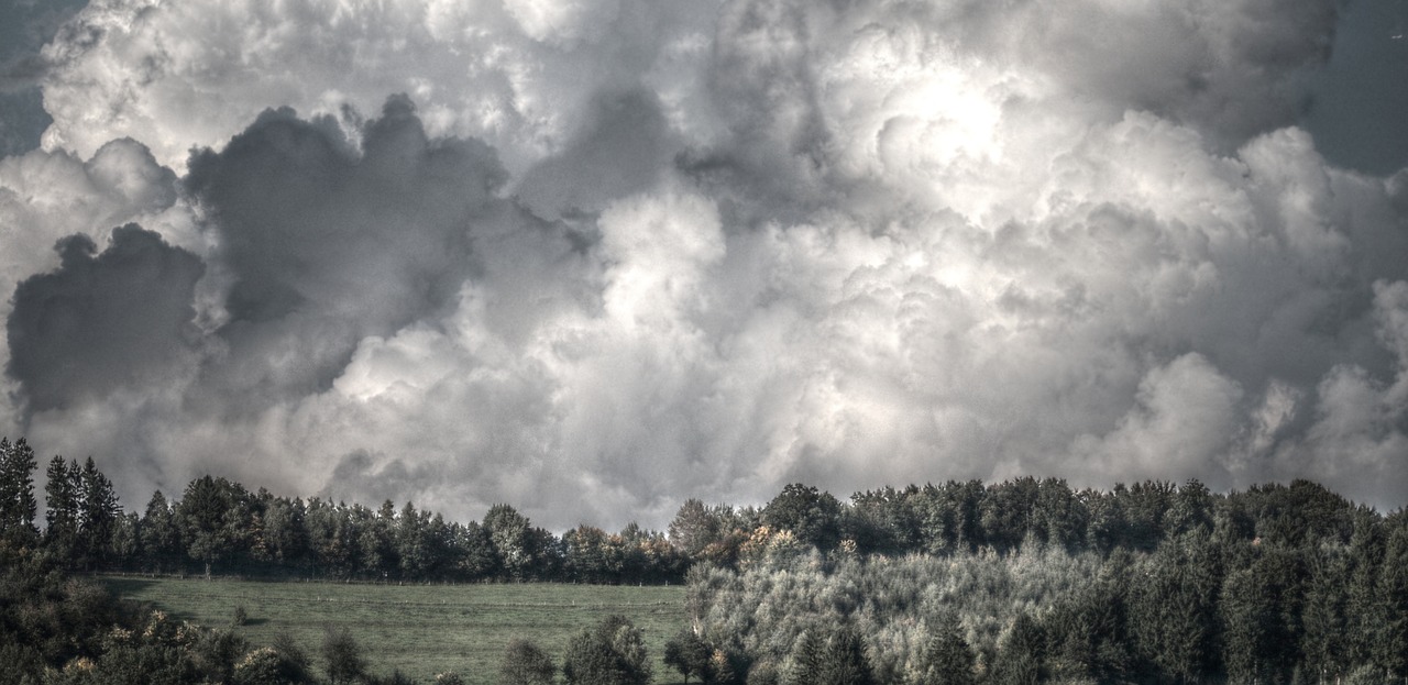 landscape clouds sky free photo