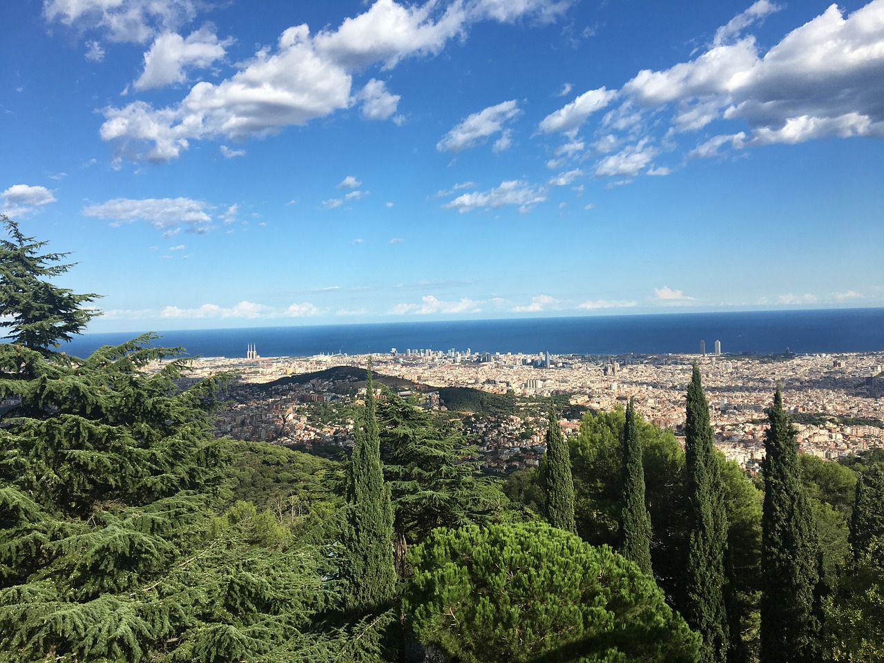 landscape barcelona costa brava free photo