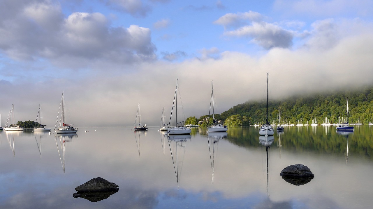 landscape lake district lake free photo