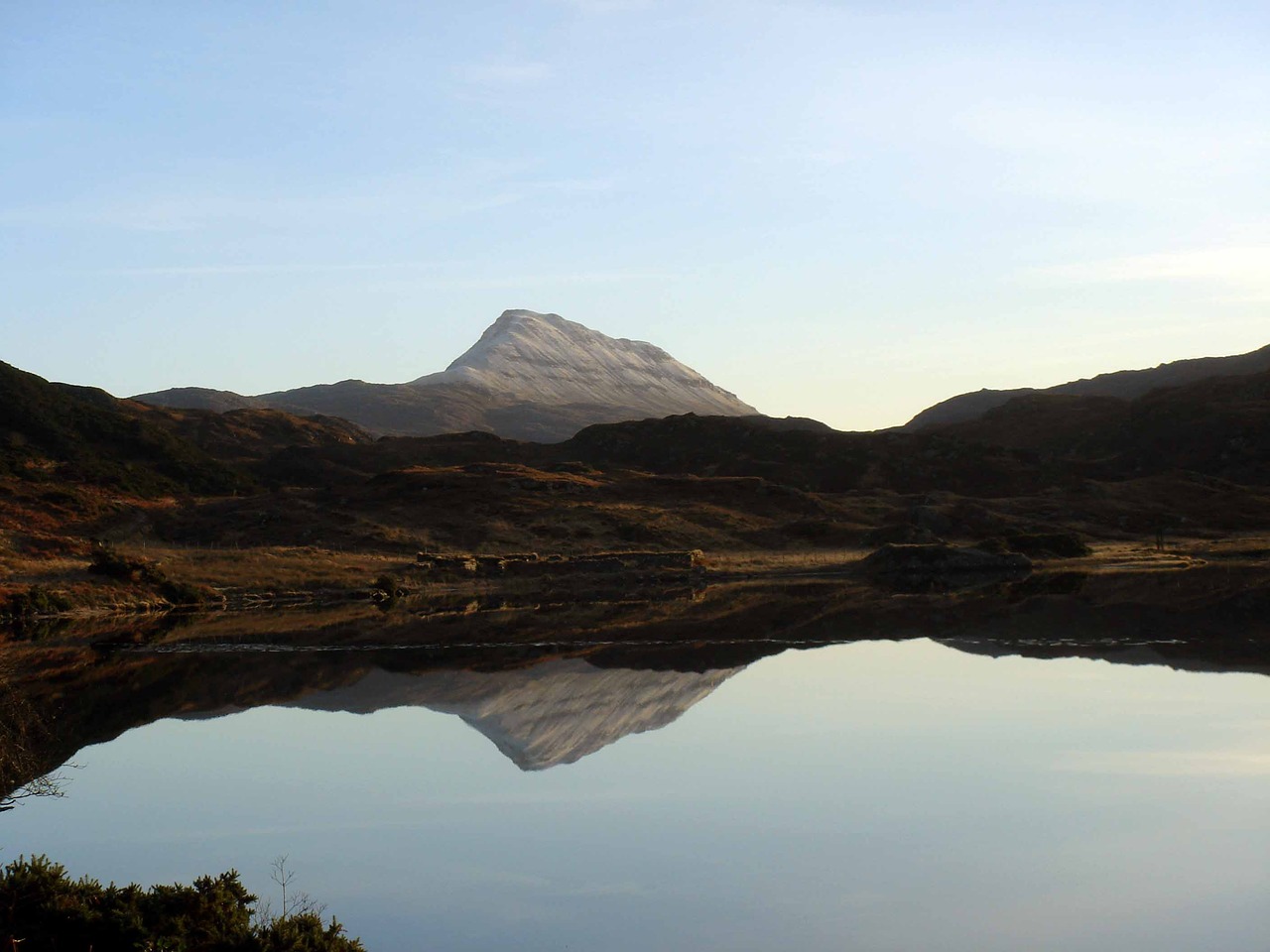 landscape reflection sky free photo