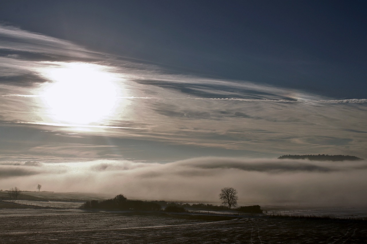 landscape snow field free photo