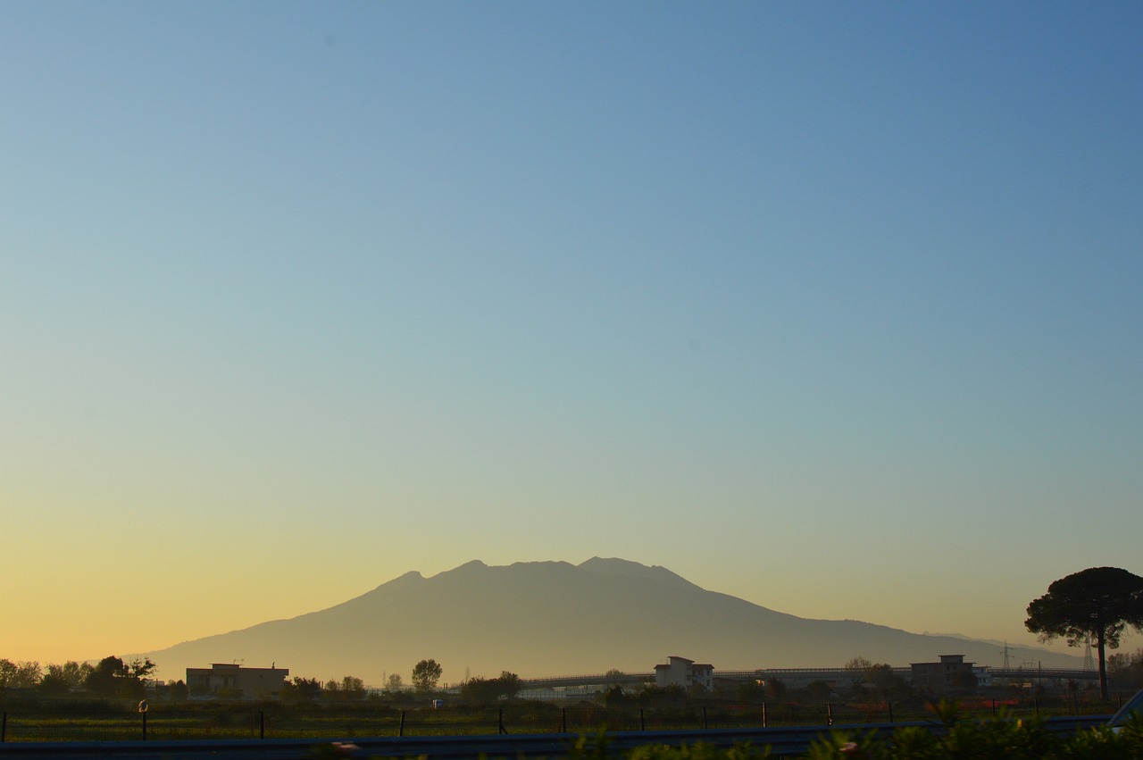 landscape view italy free photo