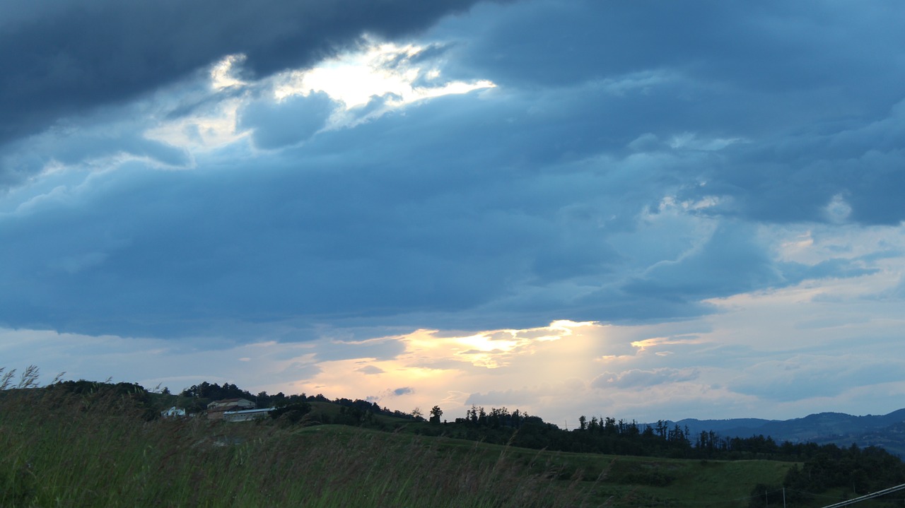 landscape sky hill free photo