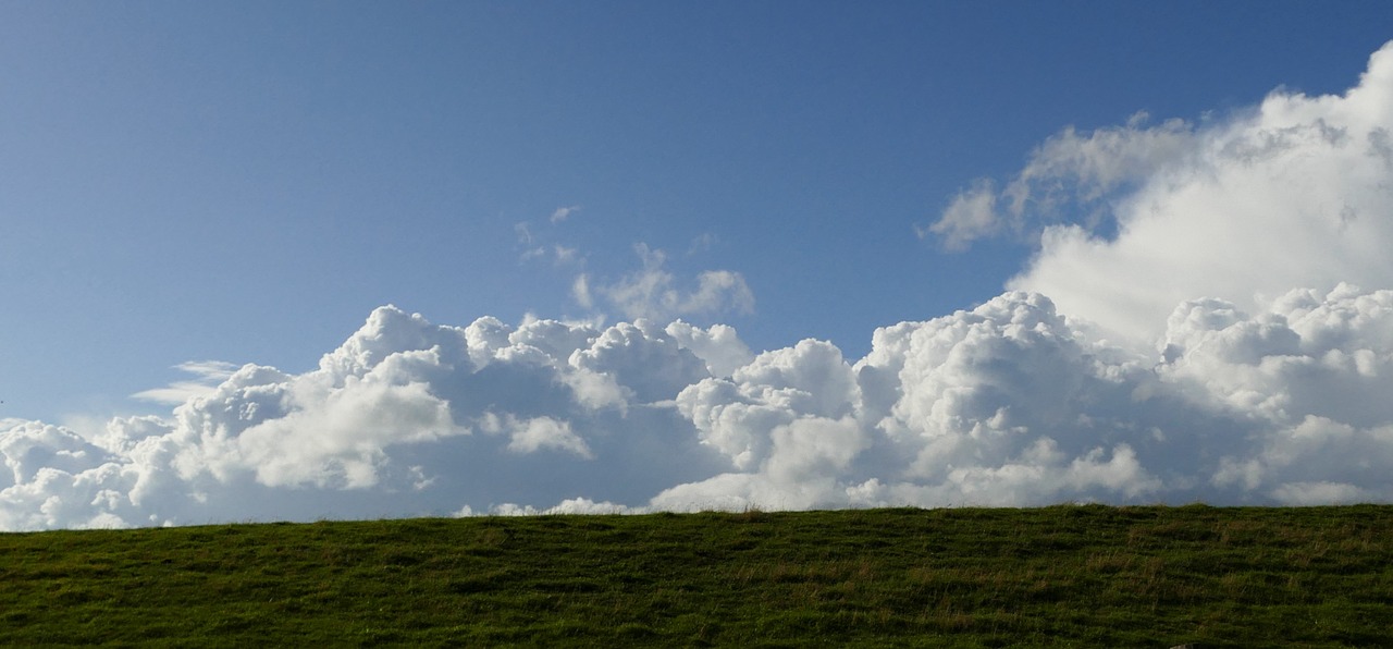 landscape clouds nature free photo