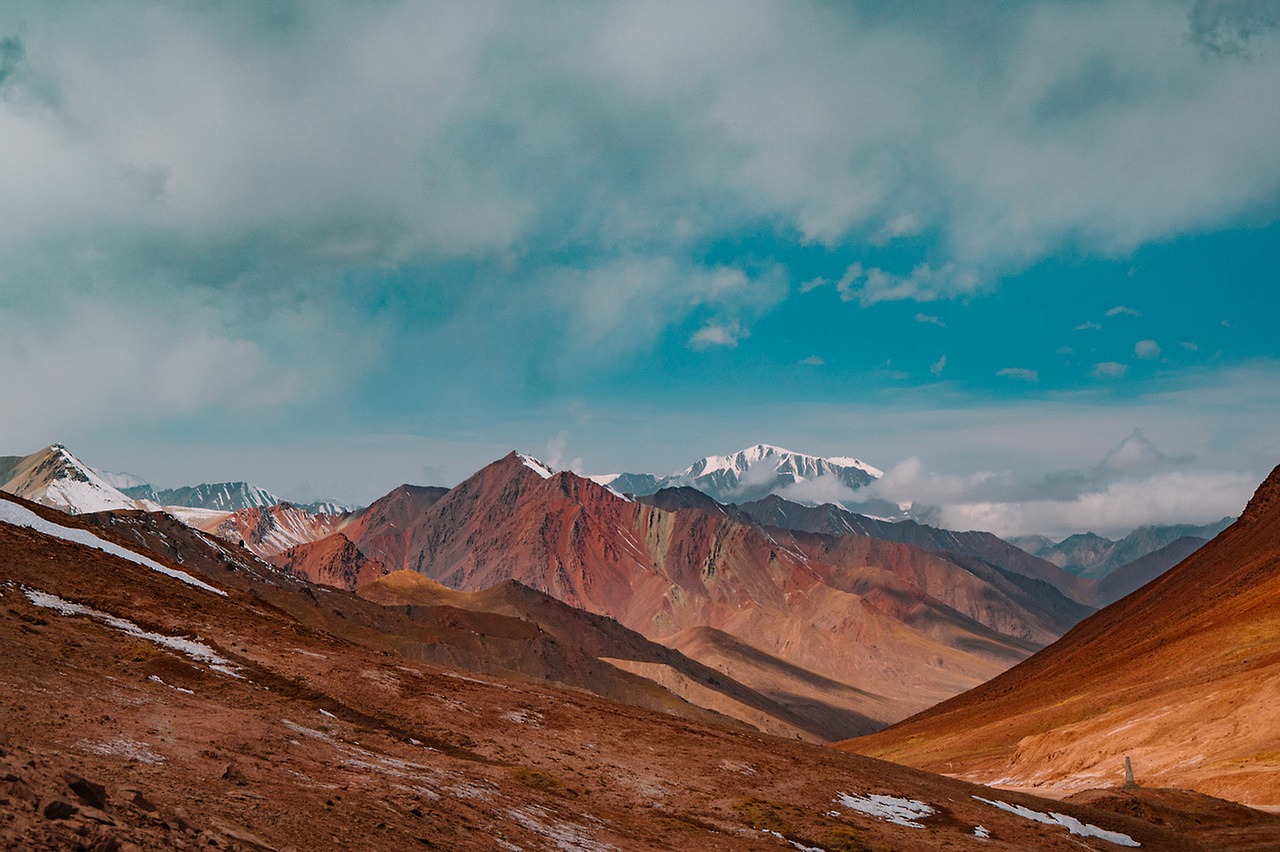 landscape mountains sky free photo