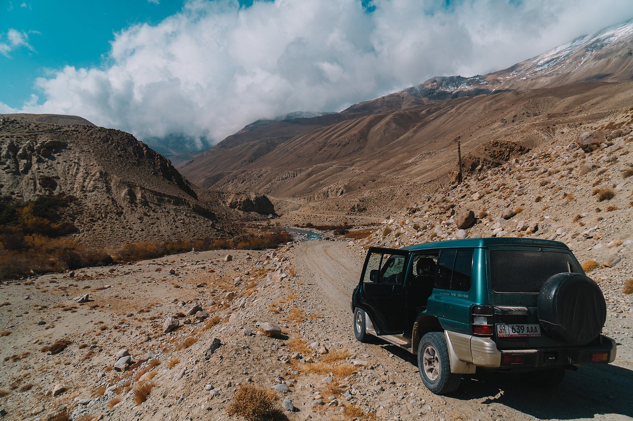 landscape truck road free photo