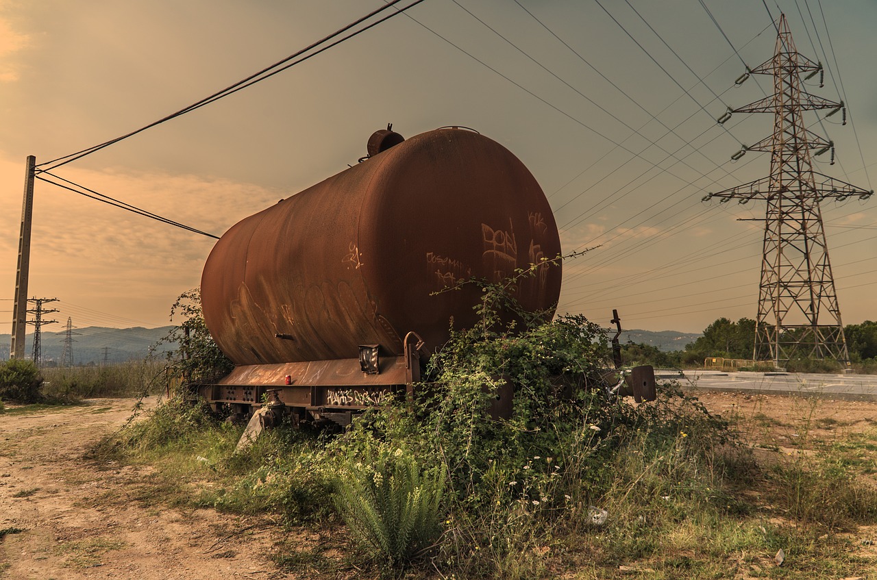 landscape gradient industrial free photo