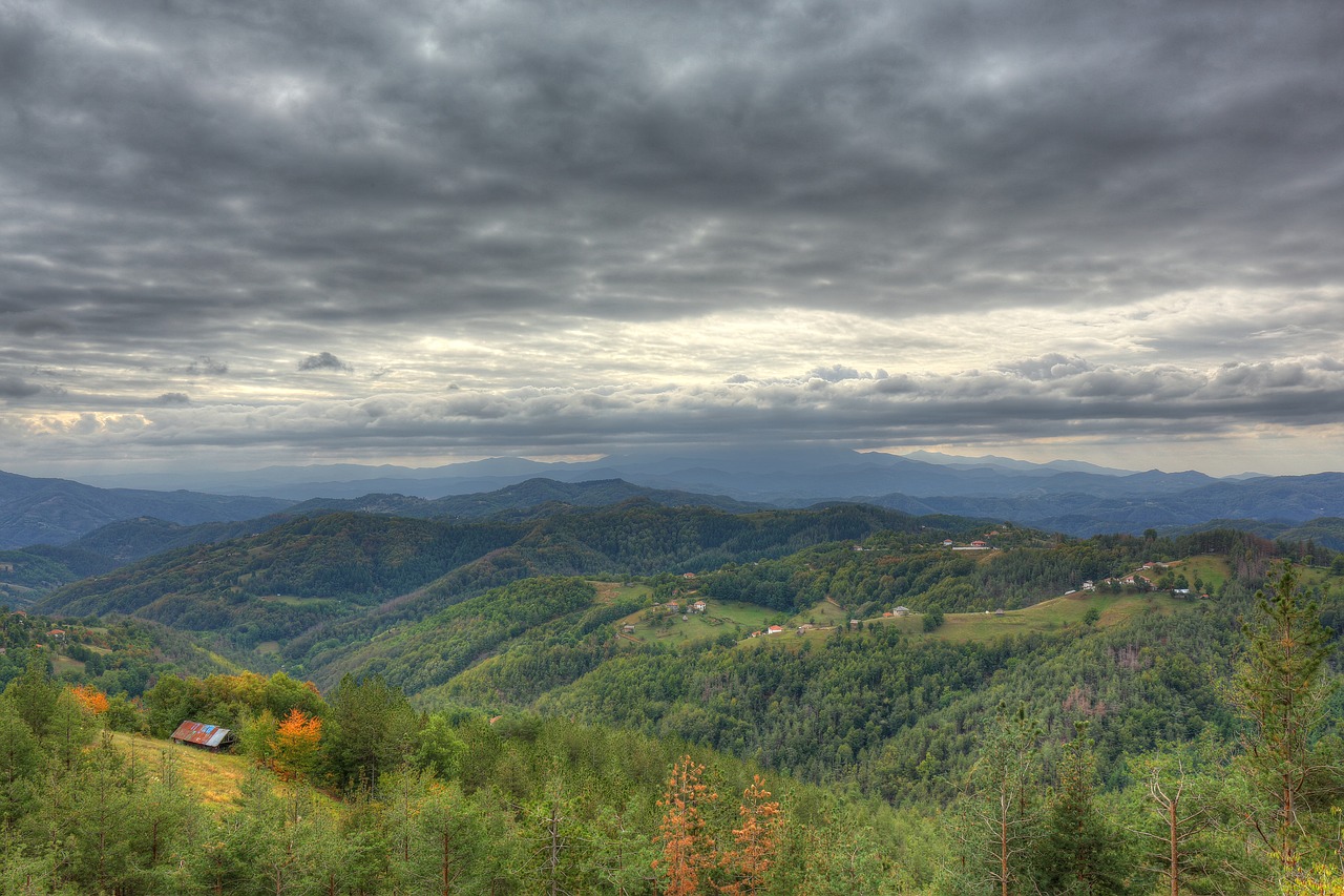 landscape clouds sky free photo