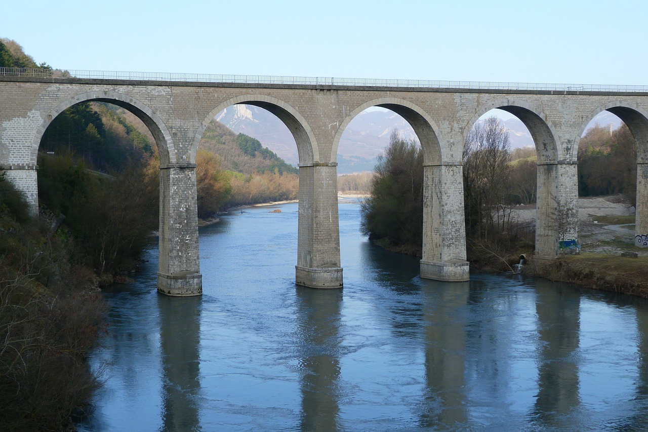 landscape bridge architecture free photo