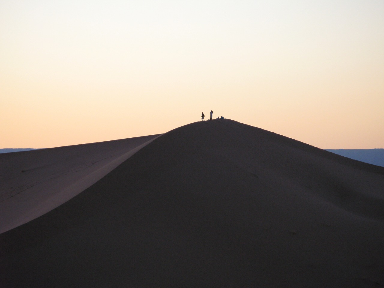 landscape desert sky free photo