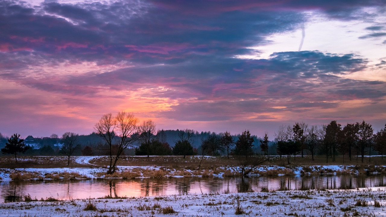 landscape nature sunset free photo