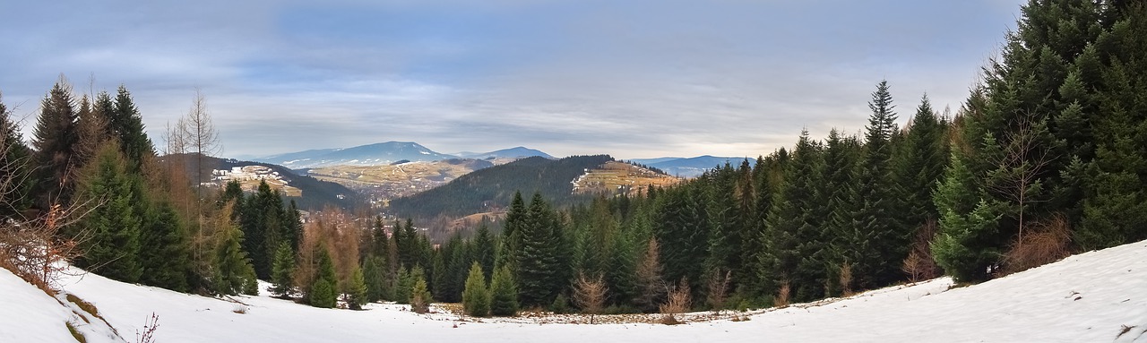 landscape panorama mountains free photo