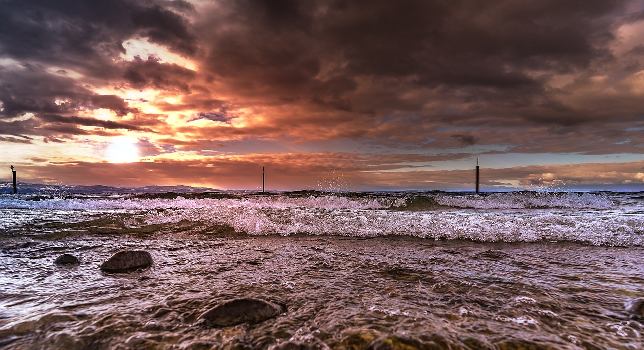 landscape nature sunset free photo