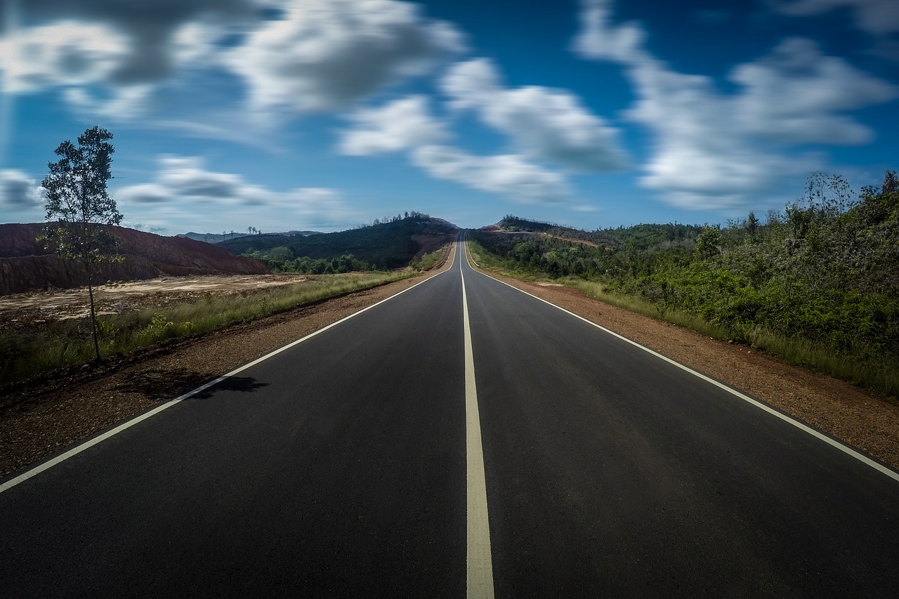 landscape  sky  road free photo