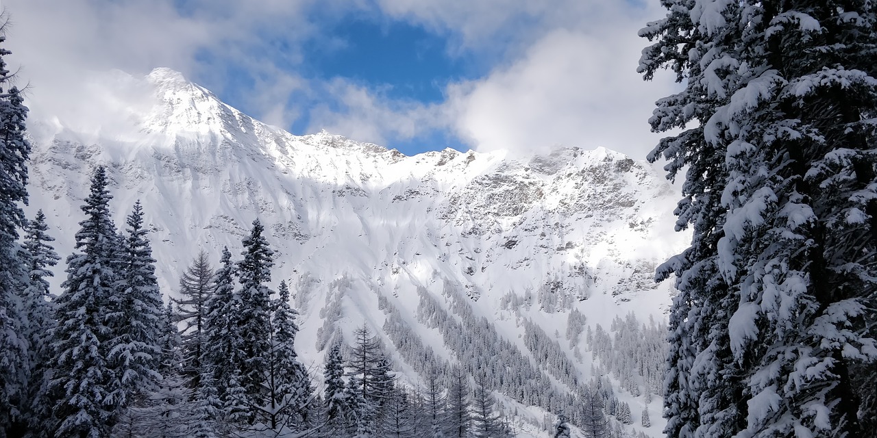 landscape  mountains  snow free photo