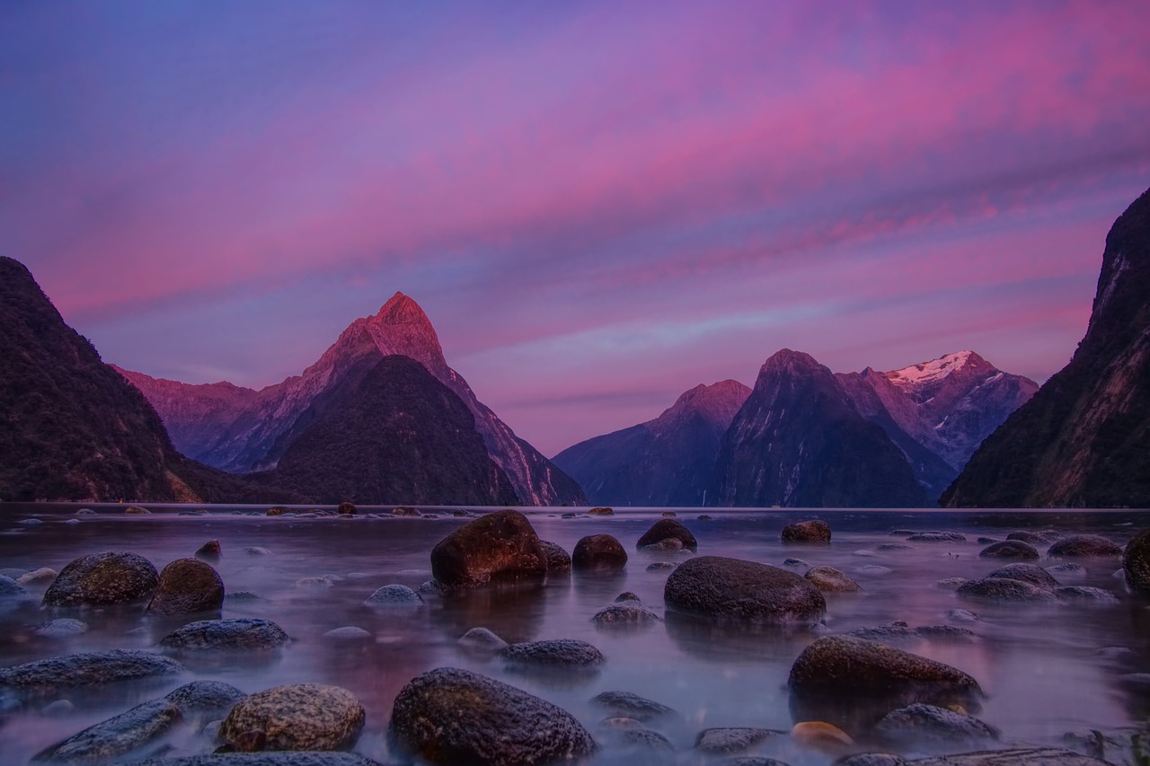 landscape  nature  milford sounds free photo