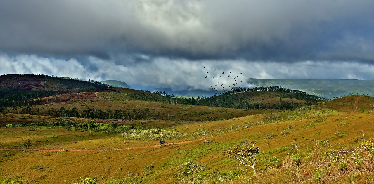 landscape  motocross  mountains free photo