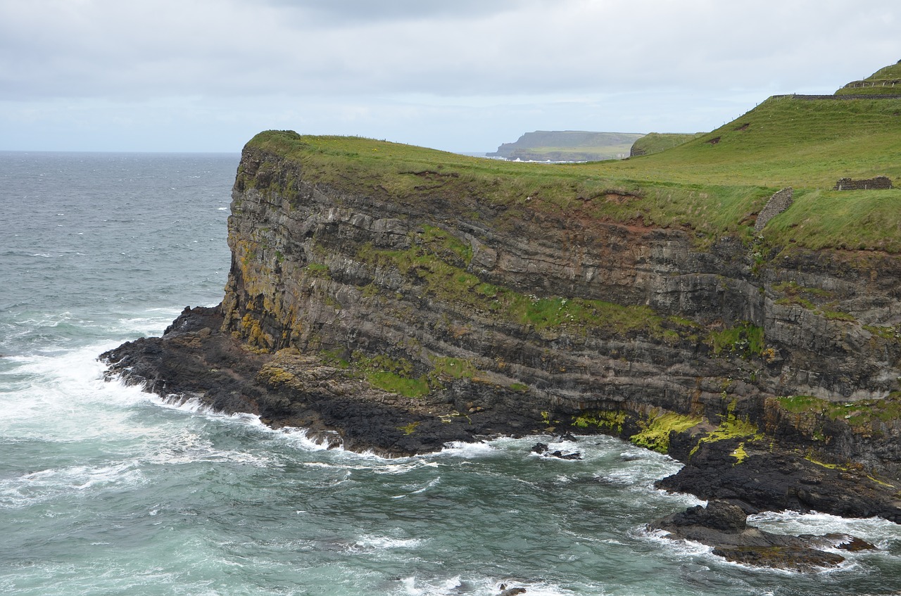 landscape  ocean  cliff free photo